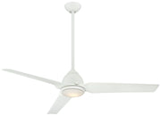 Java Led 54" Ceiling Fan in Flat White