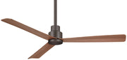 Simple 52" Ceiling Fan in Oil Rubbed Bronze