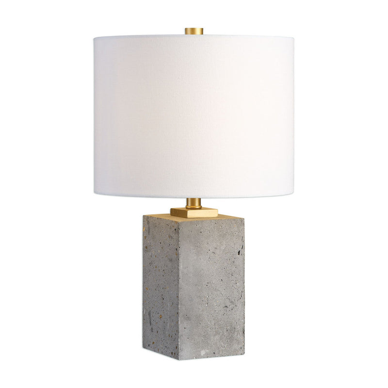 Uttermost's Drexel Concrete Block Lamp