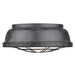 Bartlett Flush Mount in Black Patina