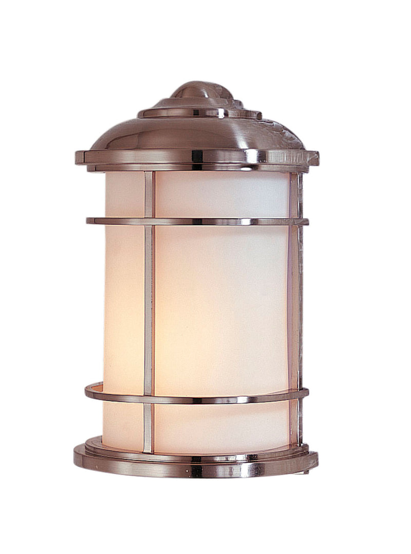 Lighthouse Outdoor Lighting in Brushed Steel - Lamps Expo
