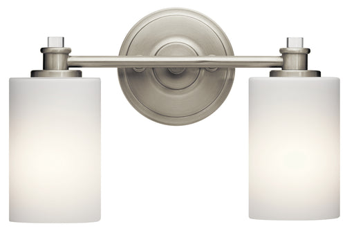 Joelson Bath Sconce 2-Light in Brushed Nickel