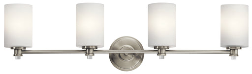 Joelson Bath Sconce 4-Light in Brushed Nickel