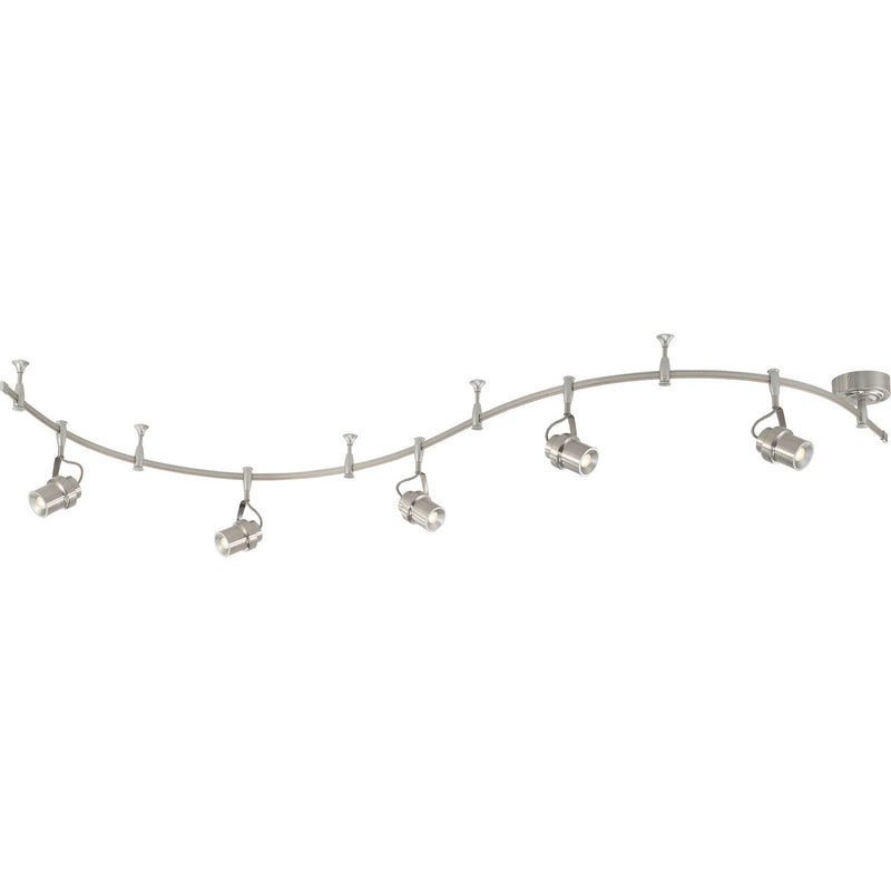 Cambria Track Light in Brushed Nickel - Lamps Expo