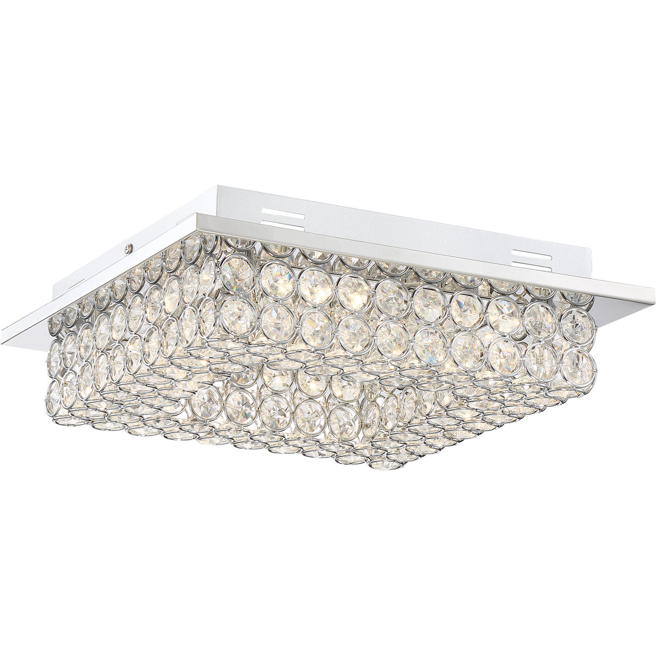 Infinity Flush Mount in Polished Chrome - Lamps Expo