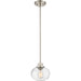 Trilogy 1-Light Mini Pendant in Brushed Nickel