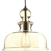 Staunton 1-Light Pendant in Antique Bronze