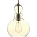 Staunton 1-Light Pendant in Antique Bronze
