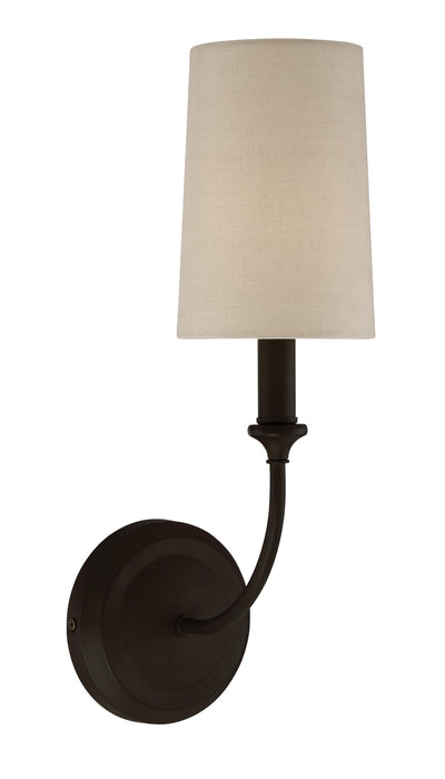 Sylvan 1 Light Wall Mount in Dark Bronze