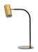 Cavendish LED Table Lamp in Weathered Brass and Black
