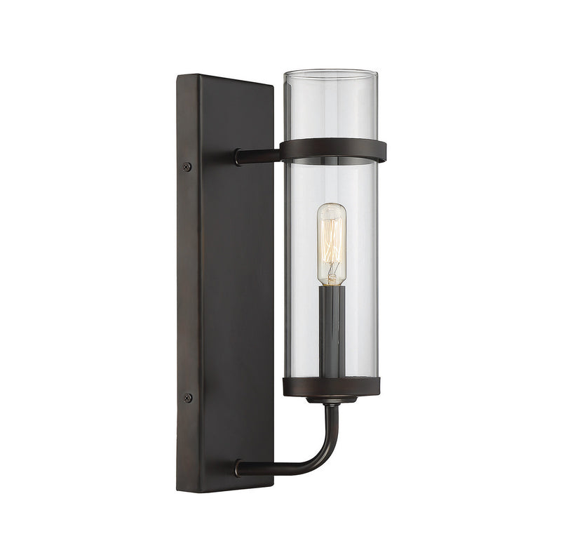Tulsa 1-Light Sconce in English Bronze