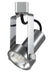 7 Inch Height Metal Track Head In Brushed Steel