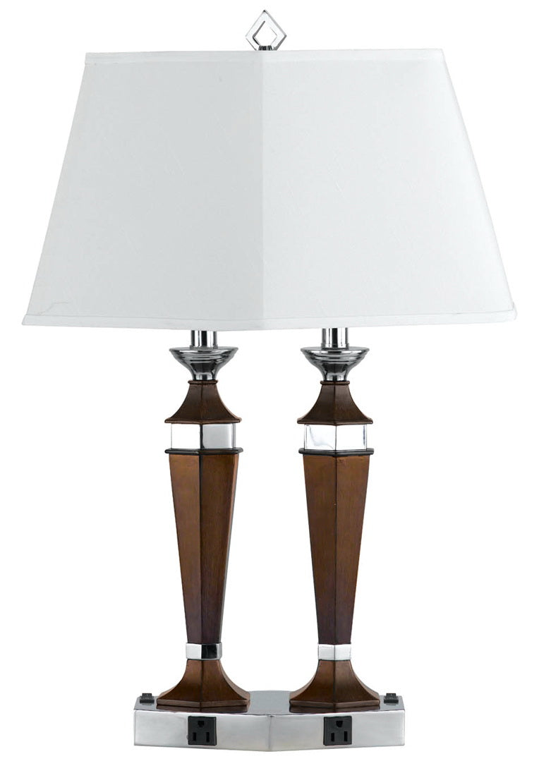 CAL Lighting (LA-694DK-2R) Uni-Pack 2-Light Desk Lamp