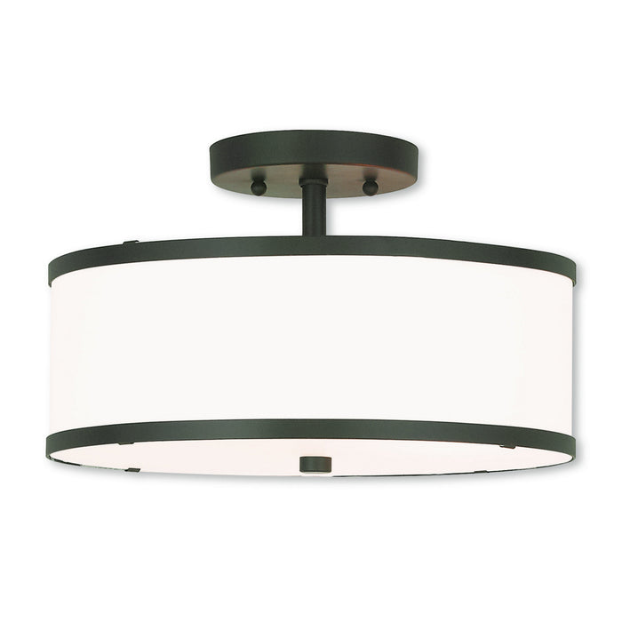 Park Ridge 2 Light Ceiling Mount in Bronze