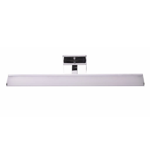 Tabiano 3x3.2W LED Vanity Light With Chrome Finish & With hite Acrylic Shade