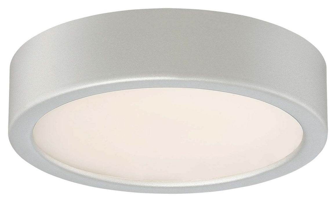 LED Flush Mount in Silver - Lamps Expo