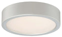 LED Flush Mount in Silver - Lamps Expo