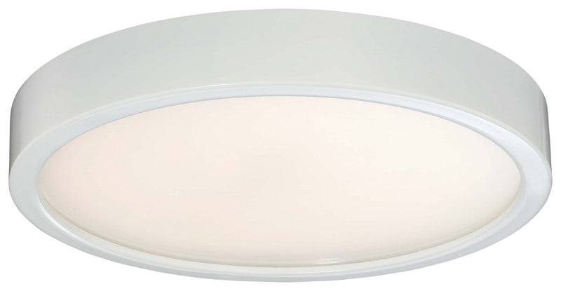 LED Puck Light in White with Clear Glass