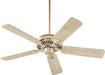 Pinnacle Transitional Ceiling Fan in Aged Silver Leaf