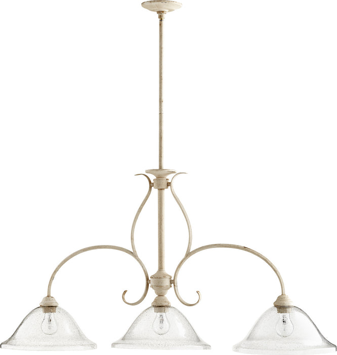 Spencer Quorum Home Collection Island Light in Persian White - Lamps Expo
