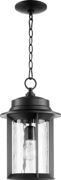 Charter Transitional Pendant in Textured Black