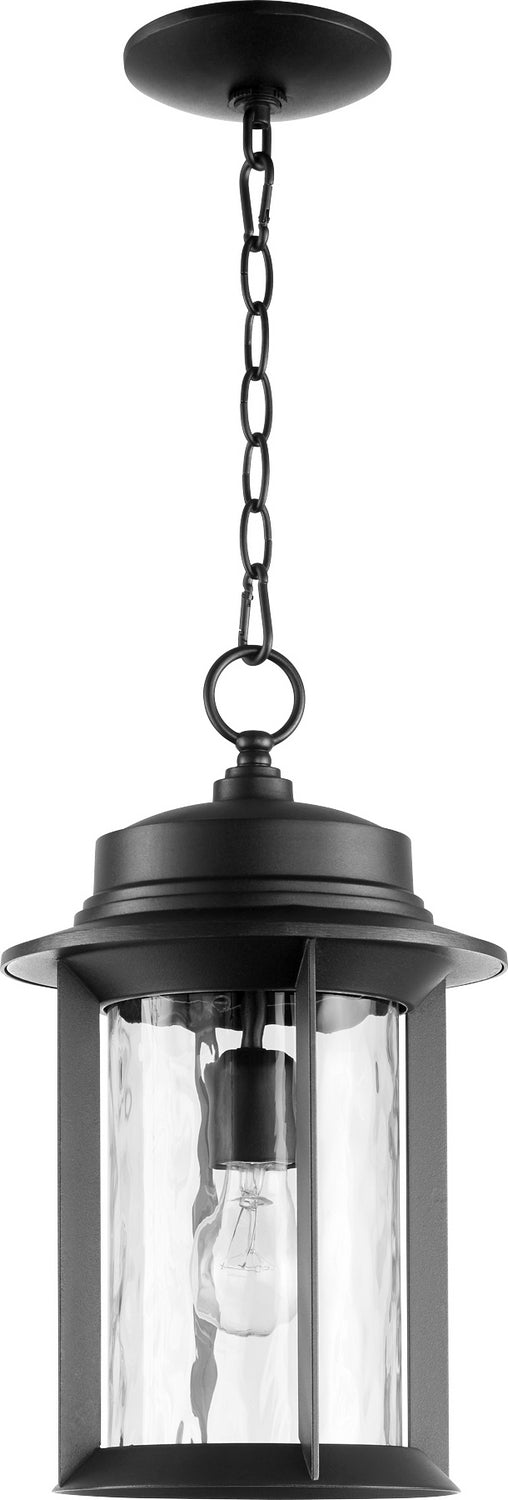 Charter Transitional Pendant in Textured Black