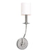 Sheffield 1-Light Wall Sconce in Polished Nickel - Lamps Expo