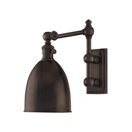 Roslyn 1 Light Wall Sconce in Old Bronze with Old Bronze Shade