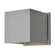 Square Marine Grade Adjustable Wet Location LED Wallwasher in Satin Finish