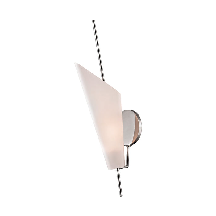 Cooper 2 Light Wall Sconce in Polished Nickel - Lamps Expo