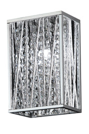 Terra 1 Light LED Wall Sconce in Chrome