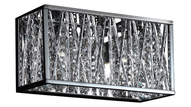 Terra 2 Light LED Vanity in Chrome