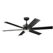 Szeplo Patio 60 Inch Szeplo II LED Fan in Satin Black