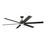 Szeplo Patio 80 Inch Szeplo II LED Fan in Satin Black