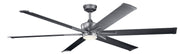 Szeplo Patio 80 Inch Szeplo II LED Fan in Weathered Steel Powder Coat