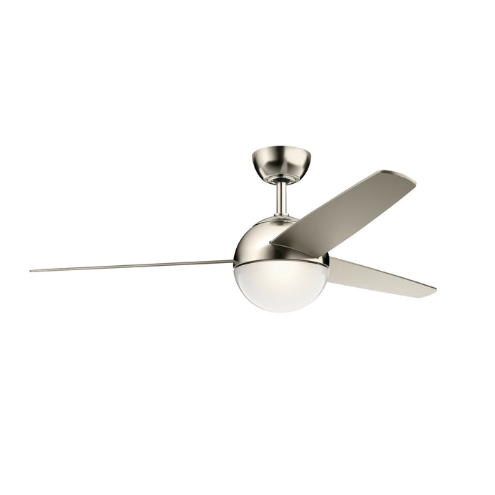 Bisc 56 Inch Bisc Fan LED in Polished Nickel