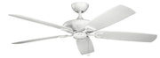 Kevlar 60 Inch Kevlar Fan in Matte White