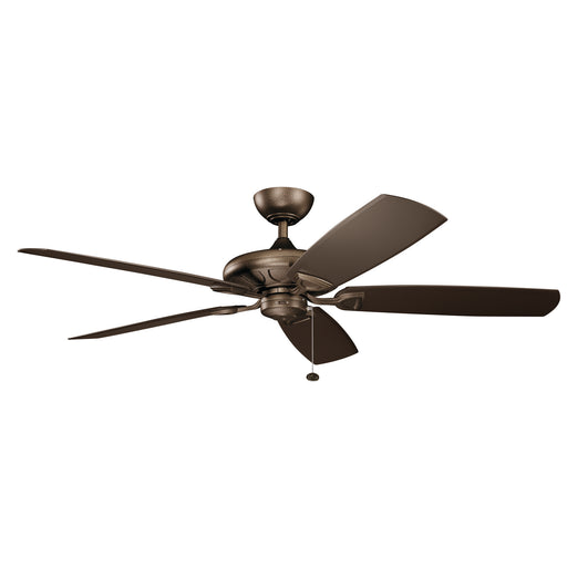 Kevlar 60 Inch Kevlar Fan in Weathered Copper Powder Coat