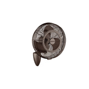 Pola 18 Inch Pola Wall Fan in Satin Natural Bronze