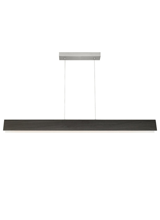 Dobson Linear Suspension in Weathered Gray Oak - Lamps Expo