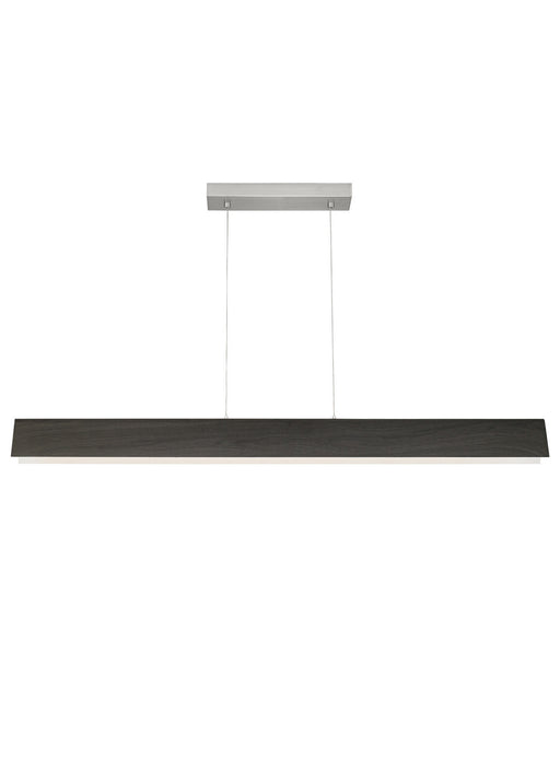 Dobson Linear Suspension in Weathered Gray Oak - Lamps Expo
