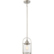 Payson 1-Light Mini Pendant in Brushed Nickel