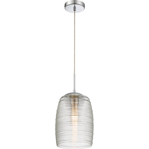 Rebound 1-Light Mini Pendant in Polished Chrome