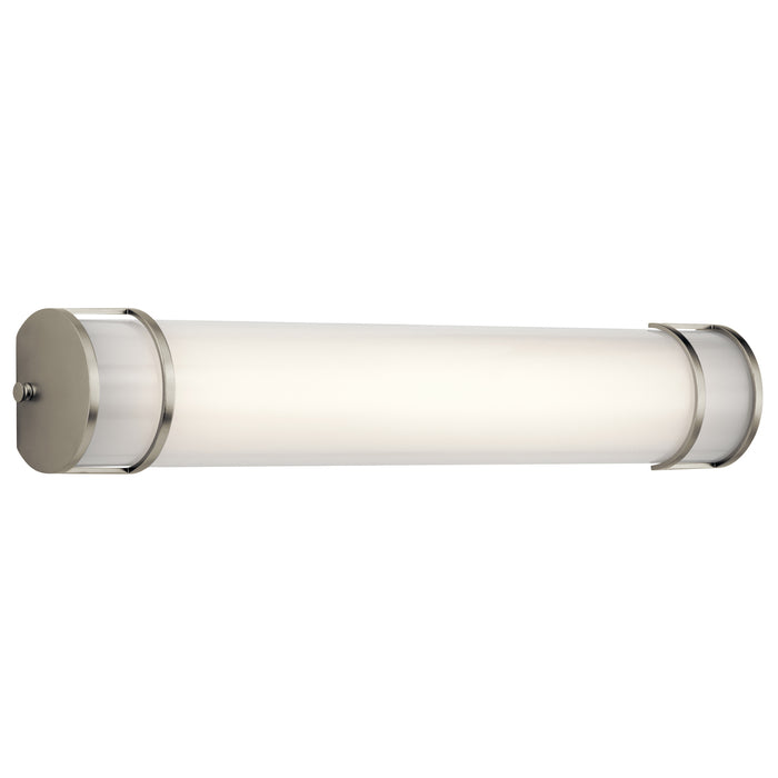 Linear Bath Sconce 24 Inch LED in Brushed Nickel