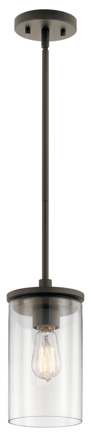 Crosby Mini Pendant 1-Light in Olde Bronze