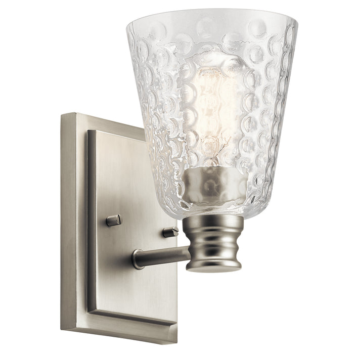 Nadine Wall Sconce 1-Light in Brushed Nickel
