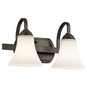 Keiran Bath Sconce 2-Light LED in Olde Bronze