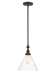 Drake 1-Light Pendant in English Bronze