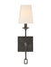 Lorainne 1-Light Sconce in Oxidized Black
