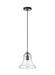 Doyle One Light Mini-Pendant in Oil Rubbed Bronze with Clear�Glass